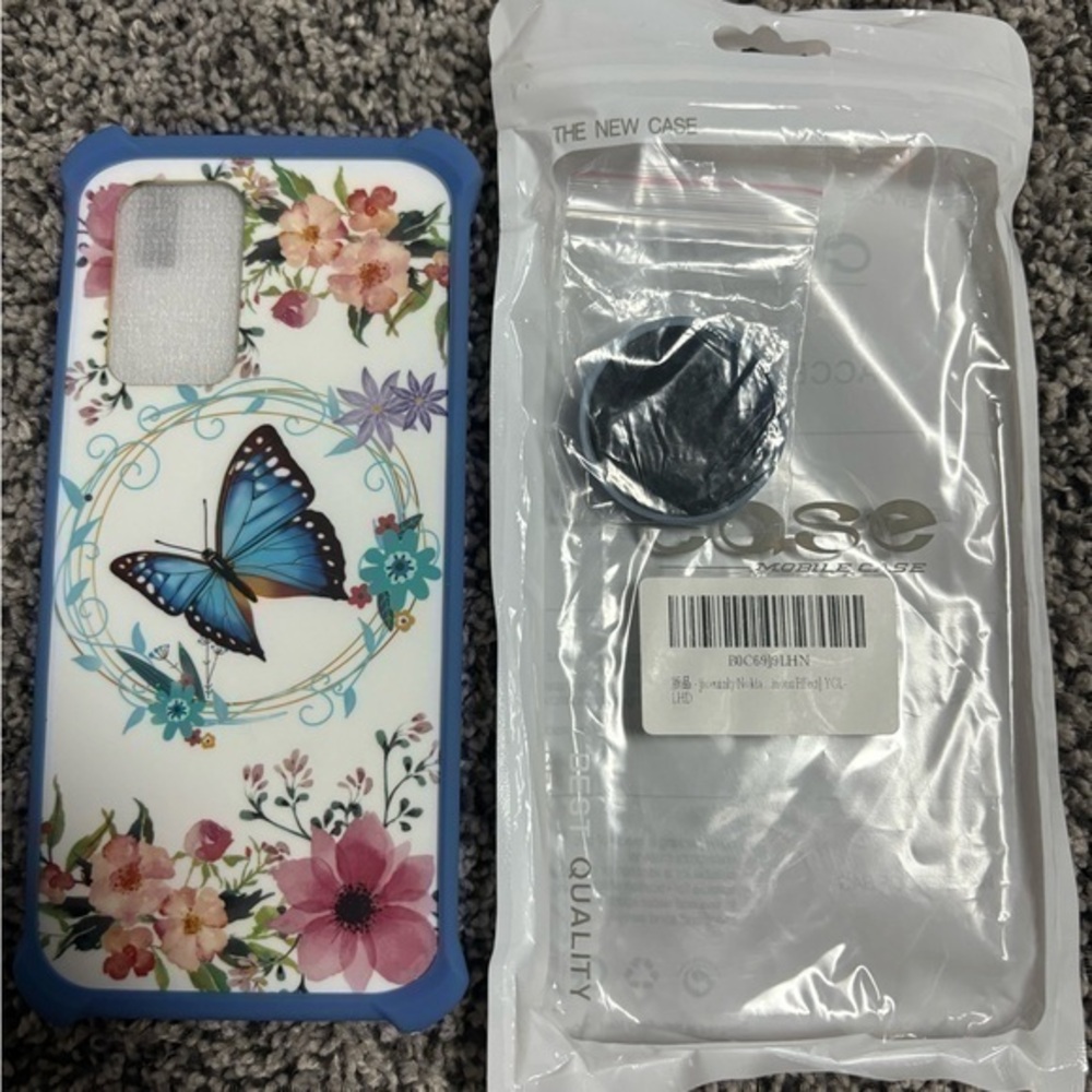 Nokia XR21 Case Compatible with Nokia XR21 Phone Case Cover [with Tempered